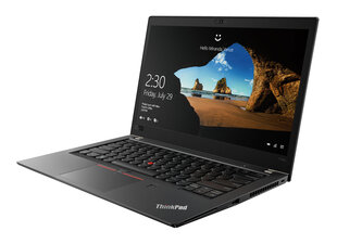 Lenovo ThinkPad T480s Intel Core i5-8250U 8/256GB SSD Windows 11 Pro Черный цена и информация | Ноутбуки | 220.lv