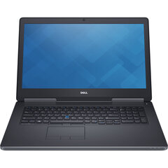 Dell Precision M7710 Intel Core i7-6820HQ 32/512GB SSD Windows 11 Black cena un informācija | Portatīvie datori | 220.lv