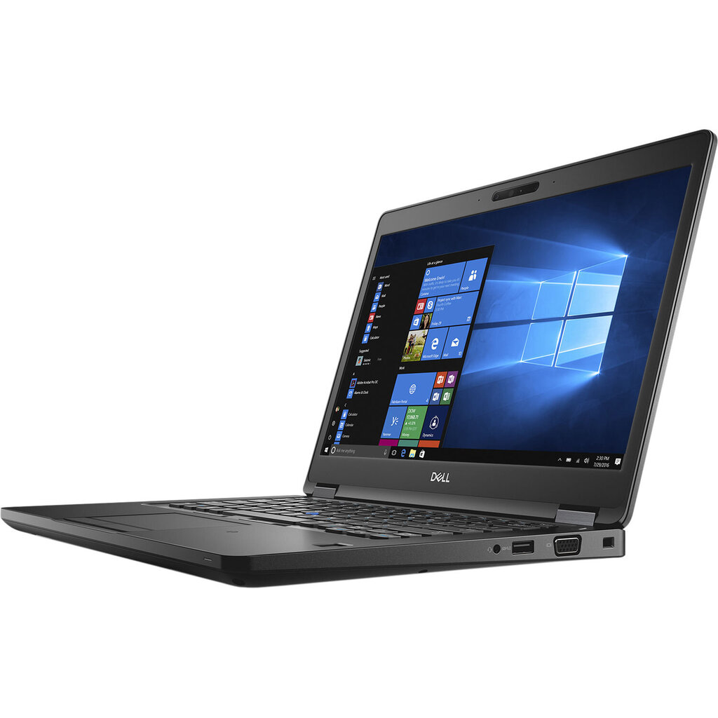 Dell Latitude 5490 Intel Core i5-8350U 8G/256GB SSD Windows 11 Pro Black цена и информация | Portatīvie datori | 220.lv