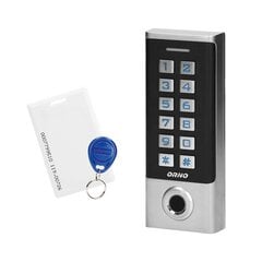 Kodu slēdzene ar tuvuma kartes un atslēgas birkas lasītāju, pirkstu nospiedumu lasītājs IP68 OR-ZS-823 cena un informācija | Durvju slēdzenes | 220.lv