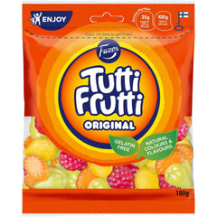 Želejas konfektes Tutti Frutti, 180 g cena un informācija | Saldumi | 220.lv