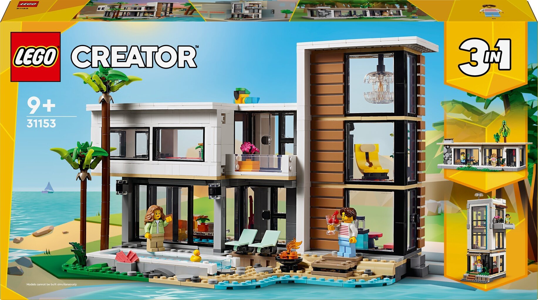 31153 LEGO® Creator Moderna ēka cena un informācija | Konstruktori | 220.lv