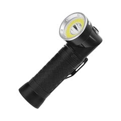светодиодный фонарик с подвижной головкой цена и информация | Фонарики | 220.lv