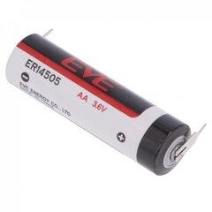 Baterija EVE ER14505 3.6V ar kontaktiem 1x1 cena un informācija | Baterijas | 220.lv