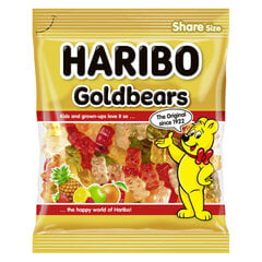 Želejas konfektes Haribo Goldbear, 175 g cena un informācija | Saldumi | 220.lv