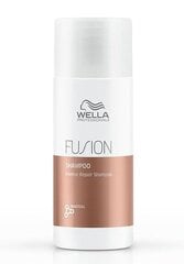 Atjaunojošs matu šampūns Wella Professionals Fusion Intensive Repair Shampoo, 50 ml cena un informācija | Šampūni | 220.lv