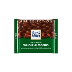 Šokolādes tāfelīte Ritter Sport Nut Selection, 100 g cena un informācija | Saldumi | 220.lv