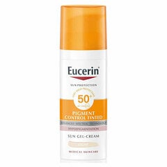 Aizsargājošs sejas krēms no saules Eucerin SPF50+, 50 ml cena un informācija | Sauļošanās krēmi | 220.lv