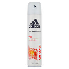 Antiperspirants Adidas AdiPower vīriešiem, 250 ml cena un informācija | Dezodoranti | 220.lv