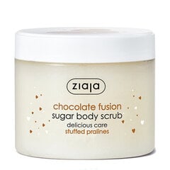 Сахарный скраб для тела Ziaja Chocolate Fusions, 300 мл цена и информация | Скрабы для тела | 220.lv