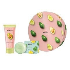 Dāvanu komplekts Pupa Fruit Lovers Avocado sievietēm: dušas želeja, 200 ml + cietais šampūns, 60 g cena un informācija | Dušas želejas, eļļas | 220.lv