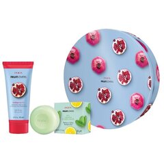 Dāvanu komplekts Pupa Fruit Lovers Pomegranate sievietēm: dušas želeja, 200 ml + cietais šampūns, 60 g cena un informācija | Dušas želejas, eļļas | 220.lv