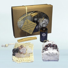 Подарочный набор Vitality для женщин: минеральные камни, 20 г + масло для тела, 50 мл + палочка Palo Santo + ванная соль, 200 г цена и информация | Кремы, лосьоны для тела | 220.lv