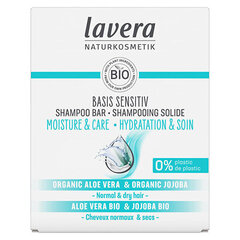 Твердый шампунь Lavera Moisture &amp; Care, 50 г цена и информация | Шампуни | 220.lv