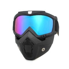 Aizsargbrilles ar masku, 2 in 1. cena un informācija | Moto piederumi | 220.lv