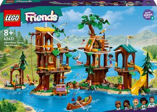 42631 LEGO® Friends Piedzīvojumu nometnes mājiņa kokā cena un informācija | Konstruktori | 220.lv