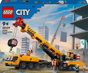 60409 LEGO® City Dzeltens mobilais būvlaukuma celtnis цена и информация | Конструкторы и кубики | 220.lv