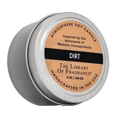 The Library Of Fragrance Dirt 142 g цена и информация | Подсвечники, свечи | 220.lv