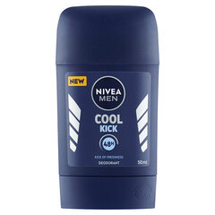 Dezodorants Nivea Cool Kick vīriešiem, 50 ml cena un informācija | Dezodoranti | 220.lv