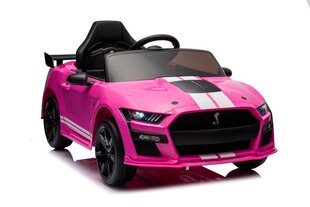Elektromobilis bērniem Ford Mustang GT500 Shelby, rozā cena un informācija | Bērnu elektroauto | 220.lv