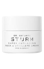 Kakla un dekoltē krēms Dr. Barbara Sturm Super Anti-Aging Neck & Decolette Cream, 50 ml cena un informācija | Ķermeņa krēmi, losjoni | 220.lv