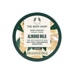 Ķermeņa jogurts The Body Shop Almond Milk, 200 ml cena un informācija | Ķermeņa krēmi, losjoni | 220.lv