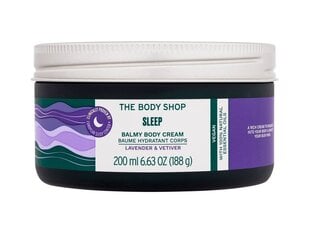 Крем для тела The Body Shop Sleep Levender Vetiver, 200 мл цена и информация | Кремы, лосьоны для тела | 220.lv