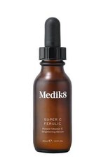 Izgaismojošs sejas serums Medik8 Super C Ferulic, 30 ml cena un informācija | Serumi sejai, eļļas | 220.lv