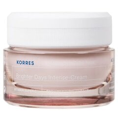 Осветляющий крем для лица Korres Apothecary Wild Rose Brighter Days Intense-Cream, 40 мл цена и информация | Наносите на чистую кожу лица. Подержите около 10-15 минут и смойте водой. | 220.lv