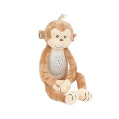 Interaktīvs plīša pērtiķis ar projektoru Woopie Baby 2in1 cena un informācija | Mīkstās (plīša) rotaļlietas | 220.lv