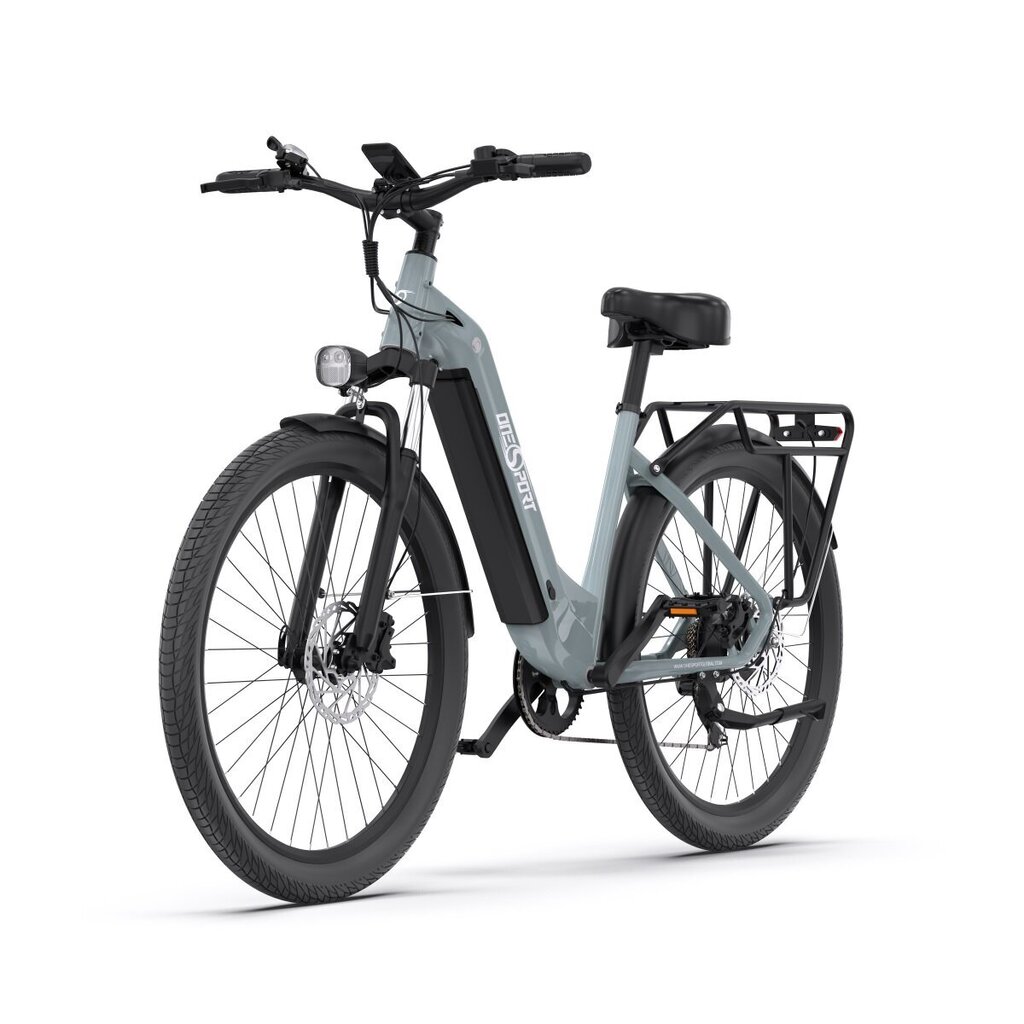 Elektriskais velosipēds OneSport OT05, 27,5", pelēks, 250W, 18,2Ah cena un informācija | Elektrovelosipēdi | 220.lv