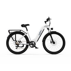 Elektriskais velosipēds OneSport OT05, 27,5", balts, 250W, 18,2Ah cena un informācija | Elektrovelosipēdi | 220.lv