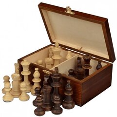Koka šaha figūriņas kastē Staunton nr. 5 cena un informācija | Galda spēles | 220.lv