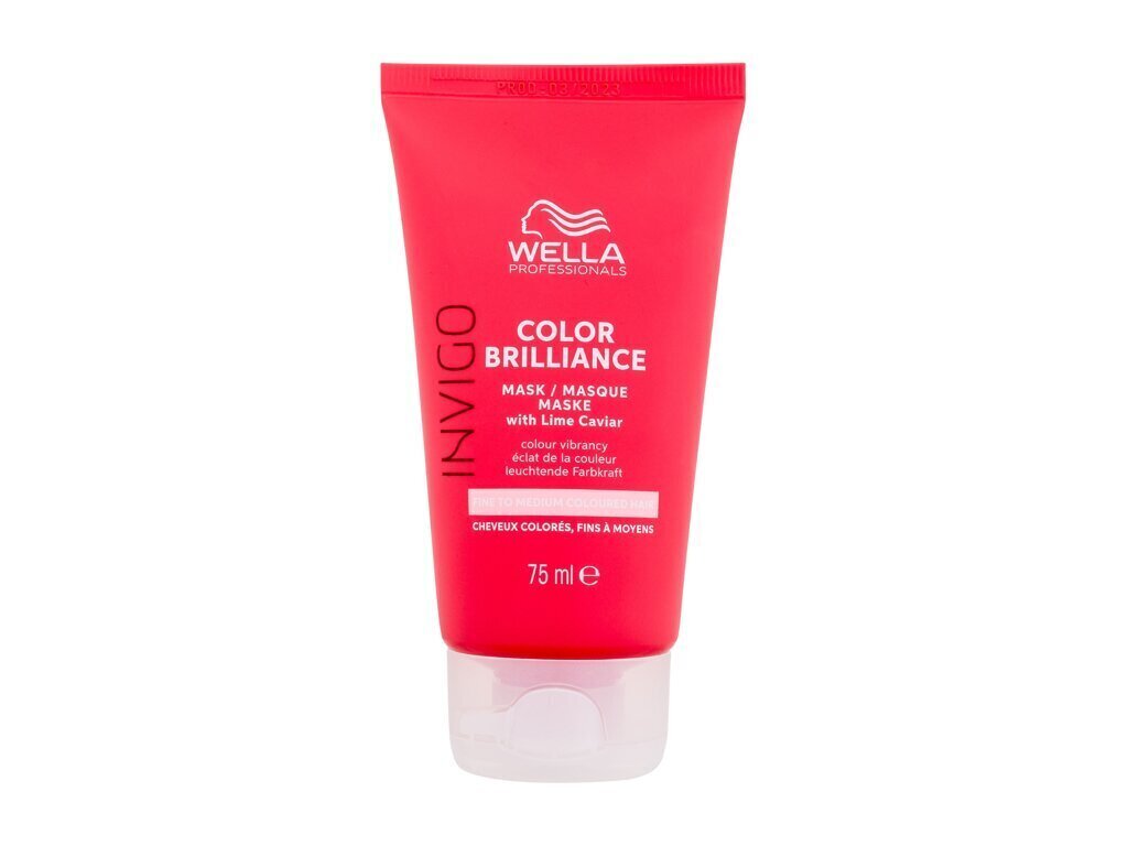 Matu maska krāsotiem matiem Wella Professionals Color Brilliance-Blend, 75 ml cena un informācija | Matu uzlabošanai | 220.lv