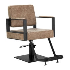 парикмахерское кресло gabbiano modena, коричневое цена и информация | Мебель для салонов красоты | 220.lv