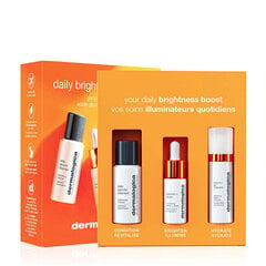 Komplekts Dermalogica Daily Brightness Boosters: mazgāšlīdzeklis, 30 ml + vitamīna C serums, 10 ml + mitrinošs gels, 15 ml cena un informācija | Sejas ādas kopšana | 220.lv