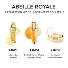 Komplekts Guerlain Abeille Royale Double R Advanced: serums, 50 ml + ūdens eļļa, 5 ml + dienas krēms, 15 ml cena un informācija | Sejas krēmi | 220.lv