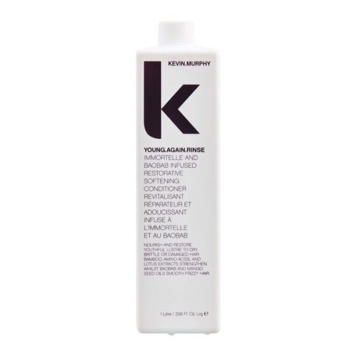 Kondicionieris Kevin Murphy Young Again Rinse, 1000 ml cena un informācija | Matu kondicionieri, balzāmi | 220.lv