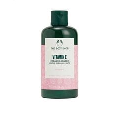 Krēmveida sejas mazgāšanas līdzeklis The Body Shop Vitamin E, 250 ml cena un informācija | Sejas ādas kopšana | 220.lv