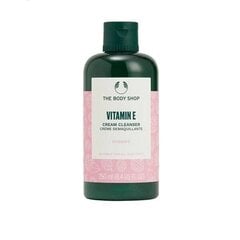 Кремовый очищающее средство The Body Shop Vitamin E, 250 мл цена и информация | Средства для очищения лица | 220.lv