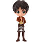 Bandai Banpresto Attack on Titan - Q posket-Eren Yeager-vol.2(ver.A) Figure 14cm cena un informācija | Datorspēļu suvenīri | 220.lv