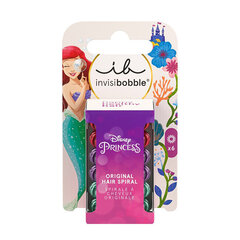 Резинки для волос Invisibobble Kids Original Disney Ariel, 6 шт. цена и информация | Аксессуары для волос | 220.lv