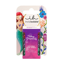 Matu gumijas Invisibobble Kids Original Disney Ariel, 6 gab. cena un informācija | Matu aksesuāri | 220.lv