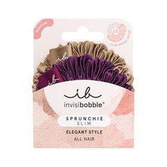 Резинки для волос Invisibobble Sprunchie Slim The Snuggle is Real, 2 шт. цена и информация | Аксессуары для волос | 220.lv