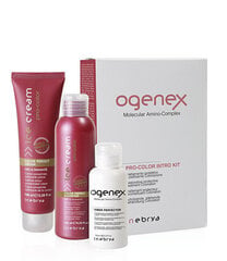 Набор для ухода за волосами Inebrya Ogenex: шампунь 125мл + крем 100мл + защита 70мл цена и информация | Шампуни | 220.lv