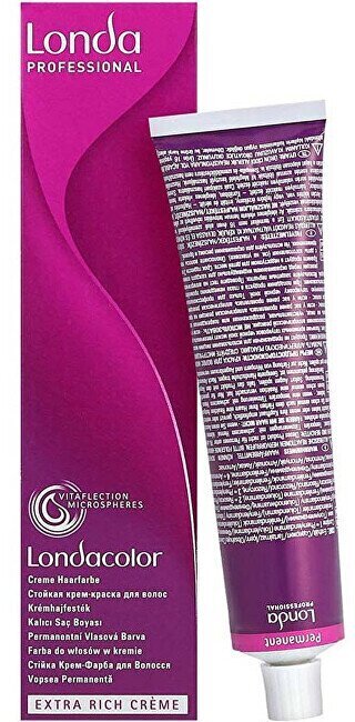 Matu krāsa Londa Professional Permanent Hair Dye, 7/ Medium Blonde, 60 ml цена и информация | Matu krāsas | 220.lv