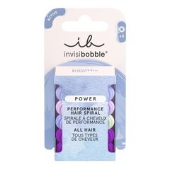 Спиральные резинки для волос Invisibobble Power Gym Jelly, 6 шт. цена и информация | Набор аксессуаров для волос | 220.lv