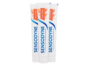 Zobu pasta Sensodyne Fluoride Mild Mint, 3x75 ml cena un informācija | Zobu pastas, birstes | 220.lv