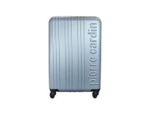 Маленький чемодан Pierre Cardin Berlin, S, серый цена и информация | Чемоданы, дорожные сумки | 220.lv