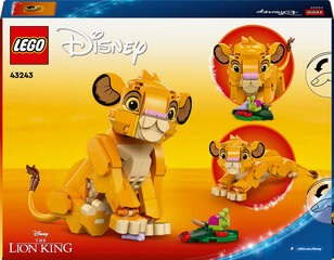 43243 LEGO® Disney Karaļa Lauvas mazulis Simba cena un informācija | Konstruktori | 220.lv